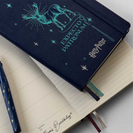 Hard Cover Notebook Large Harry Potter Expecto Patronum in de groep Papier & Blokken / Schrijven en noteren / Notitieboeken bij Voorcrea (132483)