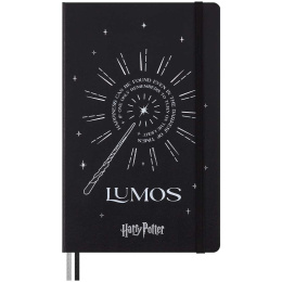 Hard Cover Notebook Large Harry Potter Lumos in de groep Papier & Blokken / Schrijven en noteren / Notitieboeken bij Voorcrea (132484)