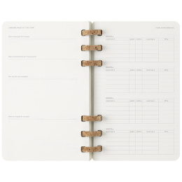 Spiral Planner 12M Soft Cover Large Black  in de groep Papier & Blokken / Kalenders en agenda's / 12 maanden agenda's bij Voorcrea (132587)