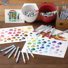 Clean Color Real Brush 36-set in de groep Pennen / Kunstenaarspotloden en -stiften / Penseelstiften bij Voorcrea (132605)