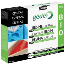 Gédéo Bio-based Crystal resin 750ml in de groep Creëren & Hobby / Creëren / Gieten bij Voorcrea (132708)