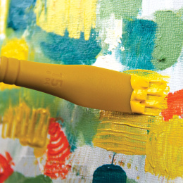 Catalyst Silicone Blade Long Handle No 4 30 mm Yellow in de groep Kunstenaarsmateriaal / Atelier / Paletmessen bij Voorcrea (132797)