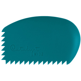 Catalyst Silicone Wedge No 2 Blue in de groep Kunstenaarsmateriaal / Atelier / Paletmessen bij Voorcrea (132801)