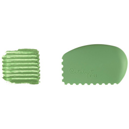 Catalyst Silicone Wedge No 3 Green in de groep Kunstenaarsmateriaal / Atelier / Paletmessen bij Voorcrea (132802)