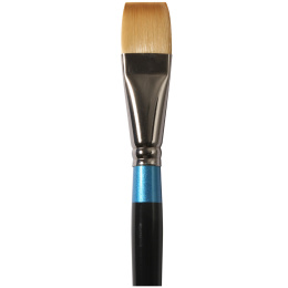 Watercolor brush series 55 Short Flat Nr 1 in de groep Kunstenaarsmateriaal / Penselen / Aquarelpenselen bij Voorcrea (132946)