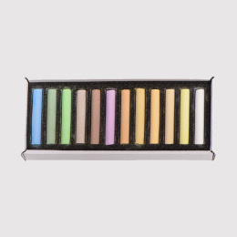 Soft Pastels Light 12-set in de groep Kunstenaarsmateriaal / Krijt en potloden / Pastelkrijt bij Voorcrea (133364)