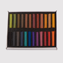 Soft Pastels Dark 24-set in de groep Kunstenaarsmateriaal / Kunstenaarsverf / Pastel bij Voorcrea (133368)