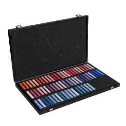 Soft Pastels Wood Box 204-set in de groep Kunstenaarsmateriaal / Kunstenaarsverf / Pastel / Zachte pastels bij Voorcrea (133646)