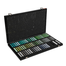 Soft Pastels Wood Box 204-set in de groep Kunstenaarsmateriaal / Kunstenaarsverf / Pastel / Zachte pastels bij Voorcrea (133646)