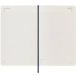 12M Daily Kalender 2025 Softcover Large Blue in de groep Papier & Blokken / Kalenders en agenda's / 12 maanden agenda's bij Voorcrea (133767)