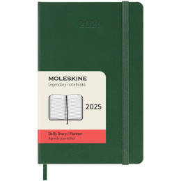 12M Daily Kalender 2025 Hardcover Pocket Myrtle Green in de groep Papier & Blokken / Kalenders en agenda's / 12 maanden agenda's bij Voorcrea (133772)