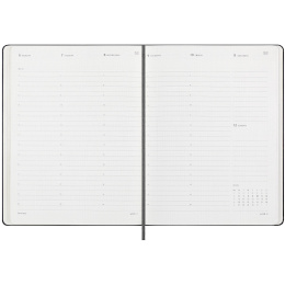 12M M+ Digital Planner Weekly Note 2025 XL Black in de groep Papier & Blokken / Kalenders en agenda's / Planners bij Voorcrea (133782)