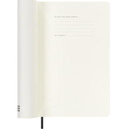 12M Weekly Planner Horizontal 2025 Hardcover Large Black in de groep Papier & Blokken / Kalenders en agenda's / 12 maanden agenda's bij Voorcrea (133788)