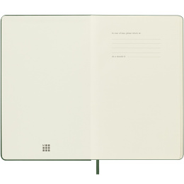 12M Weekly Notebook Hardcover 2025 Large Myrtle Green in de groep Papier & Blokken / Kalenders en agenda's / 12 maanden agenda's bij Voorcrea (133794)