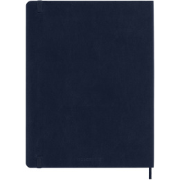 12M Weekly Notebook Softcover 2025 XL Sapphire Blue in de groep Papier & Blokken / Kalenders en agenda's / 12 maanden agenda's bij Voorcrea (133811)