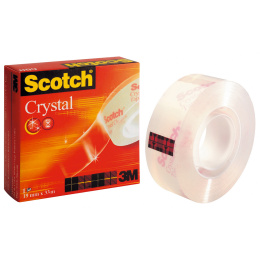 Scotch Crystal tape navulling 19mm x 33m in de groep Creëren & Hobby / Hobbytoebehoren / Plakband bij Voorcrea (133821)