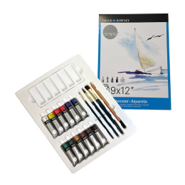 Simply Aquarelset 25 stuks in de groep Kunstenaarsmateriaal / Kunstenaarsverf / Aquarelverf bij Voorcrea (133876)