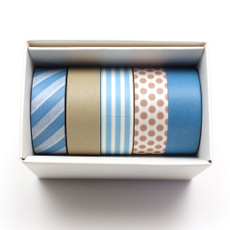 Washitape  Gift Box Grayish in de groep Creëren & Hobby / Hobbytoebehoren / Washi Tape bij Voorcrea (134053)