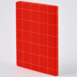 Notebook Break The Grid L Light - Red in de groep Papier & Blokken / Schrijven en noteren / Notitieboeken bij Voorcrea (134351)