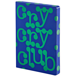 Notebook Graphic L - Cry Cry Club in de groep Papier & Blokken / Schrijven en noteren / Notitieboeken bij Voorcrea (134361)