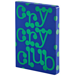 Notebook Graphic L - Cry Cry Club in de groep Papier & Blokken / Schrijven en noteren / Notitieboeken bij Voorcrea (134361)