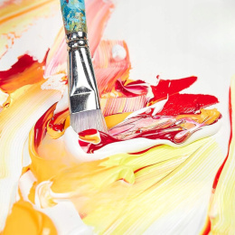 Acrylset 24 kleuren (59 ml) + 12 penselen in de groep Kunstenaarsmateriaal / Kunstenaarsverf / Acrylverf bij Voorcrea (134423)