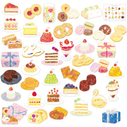 Hako Stickers Patisserie in de groep Creëren & Hobby / Creëren / Stickers bij Voorcrea (134535)