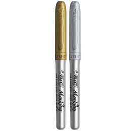 Intensity Metallic Gold & Silver 2-pack in de groep Pennen / Labelen en kantoor / Markers bij Voorcrea (134537)