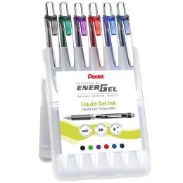 EnerGel BL77 Rollerball 07 6-set  in de groep Pennen / Schrijven / Inktpennen bij Voorcrea (134573)