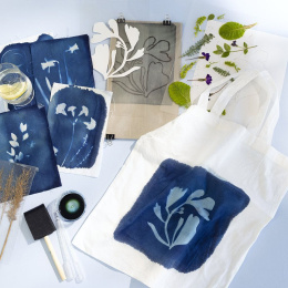 DIY-kit Cyanotype Maak je eigen cyanotype afdrukken in de groep Creëren & Hobby / Techniken / Cyanotypie bij Voorcrea (134599)