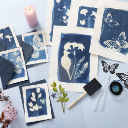 DIY-kit Cyanotype Maak je eigen cyanotype afdrukken in de groep Creëren & Hobby / Techniken / Cyanotypie bij Voorcrea (134599)