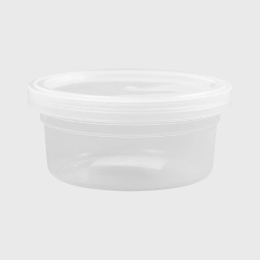 Plastic pot met deksel 125ml 20-pak in de groep Kunstenaarsmateriaal / Kunstenaarstoebehoren / Gereedschap en toebehoren bij Voorcrea (134604)