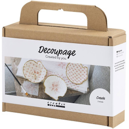 DIY Découpage-kit Zeeschelpen in de groep Creëren & Hobby / Techniken / Decoupage bij Voorcrea (134609)