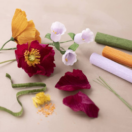 DIY-kit Papieren bloemen in de groep Creëren & Hobby / Creëren / Knutselen en DIY bij Voorcrea (134831)