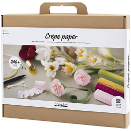 Maxi DIY kit Papieren bloemen 240 stuks in de groep Creëren & Hobby / Creëren / Knutselen en DIY bij Voorcrea (134832)