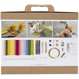 Maxi DIY kit Papieren bloemen 240 stuks in de groep Creëren & Hobby / Creëren / Knutselen en DIY bij Voorcrea (134832)