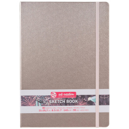 Sketchbook A4 Champagne Pink in de groep Papier & Blokken / Tekenblokken / Schetsboeken bij Voorcrea (134863)