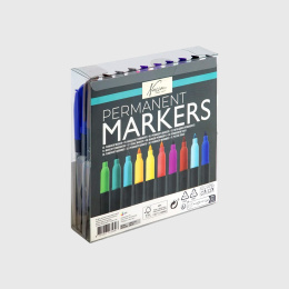 Permanent markers 30-pack in de groep Pennen / Kunstenaarspotloden en -stiften / Viltstiften bij Voorcrea (134876)