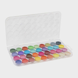 Aquarel metallic 36-set in de groep Kunstenaarsmateriaal / Kunstenaarsverf / Aquarelverf bij Voorcrea (134900)