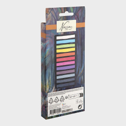 Zachte pastels 12-set in de groep Kunstenaarsmateriaal / Krijt en potloden / Pastelkrijt bij Voorcrea (134909)