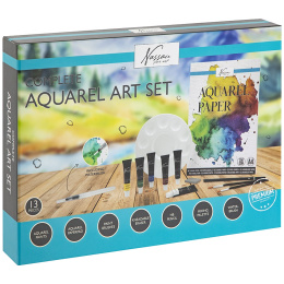 Aquarel starter kit compleet in de groep Kunstenaarsmateriaal / Kunstenaarssets / Beginnersets bij Voorcrea (134914)