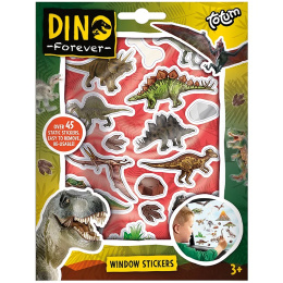 Dinosaurussen Raamstickers (3 jaar+) in de groep Kids / Leuk en leerzaam / Stickers voor kinderen bij Voorcrea (134923)