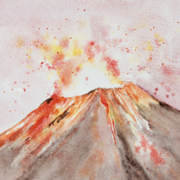 Super Granulation Set Vulcano in de groep Kunstenaarsmateriaal / Kunstenaarsverf / Aquarelverf bij Voorcrea (134960)