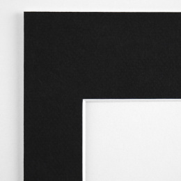 Passe-partout Zwart 29,7x42 cm A3 in de groep Creëren & Hobby / Organiseren / Lijsten / Passe-partout bij Voorcrea (135121)