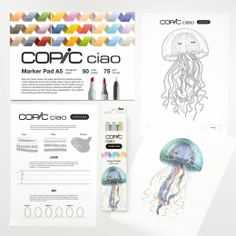 Ciao Layer & Mix 2D Starter Set Pastel in de groep Pennen / Kunstenaarspotloden en -stiften / Illustratiemarkers bij Voorcrea (135132)