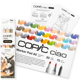 Ciao Layer & Mix 2D Starter Set Pet in de groep Pennen / Kunstenaarspotloden en -stiften / Illustratiemarkers bij Voorcrea (135133)