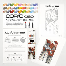 Ciao Layer & Mix 2D Starter Set Architect in de groep Pennen / Kunstenaarspotloden en -stiften / Illustratiemarkers bij Voorcrea (135135)