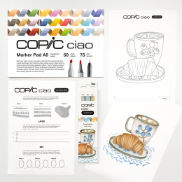 Ciao Layer & Mix 3D Starter Set Cozy in de groep Pennen / Kunstenaarspotloden en -stiften / Illustratiemarkers bij Voorcrea (135136)