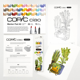 Ciao Layer & Mix 3D Starter Set Botanic in de groep Pennen / Kunstenaarspotloden en -stiften / Illustratiemarkers bij Voorcrea (135137)