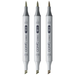 Ciao Shade Set Light Warm Gray 4-pack in de groep Pennen / Kunstenaarspotloden en -stiften / Illustratiemarkers bij Voorcrea (135145)